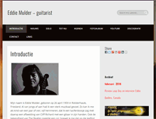 Tablet Screenshot of eddiemulder.nl